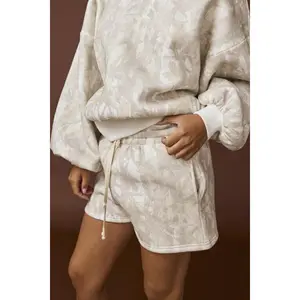 Stone Bloom Camo Sweat Shorts