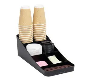 Mind Reader Cup and Condiment Station, Countertop Organizer