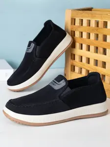 Men's Comfortable Soft Sole Slip-On Casual Shoes, Lightweight Low-Top Board Shoes, Dad Shoes for Daily Wear