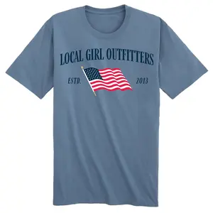 LG Youth Stars & Stripes T-Shirt - Slate