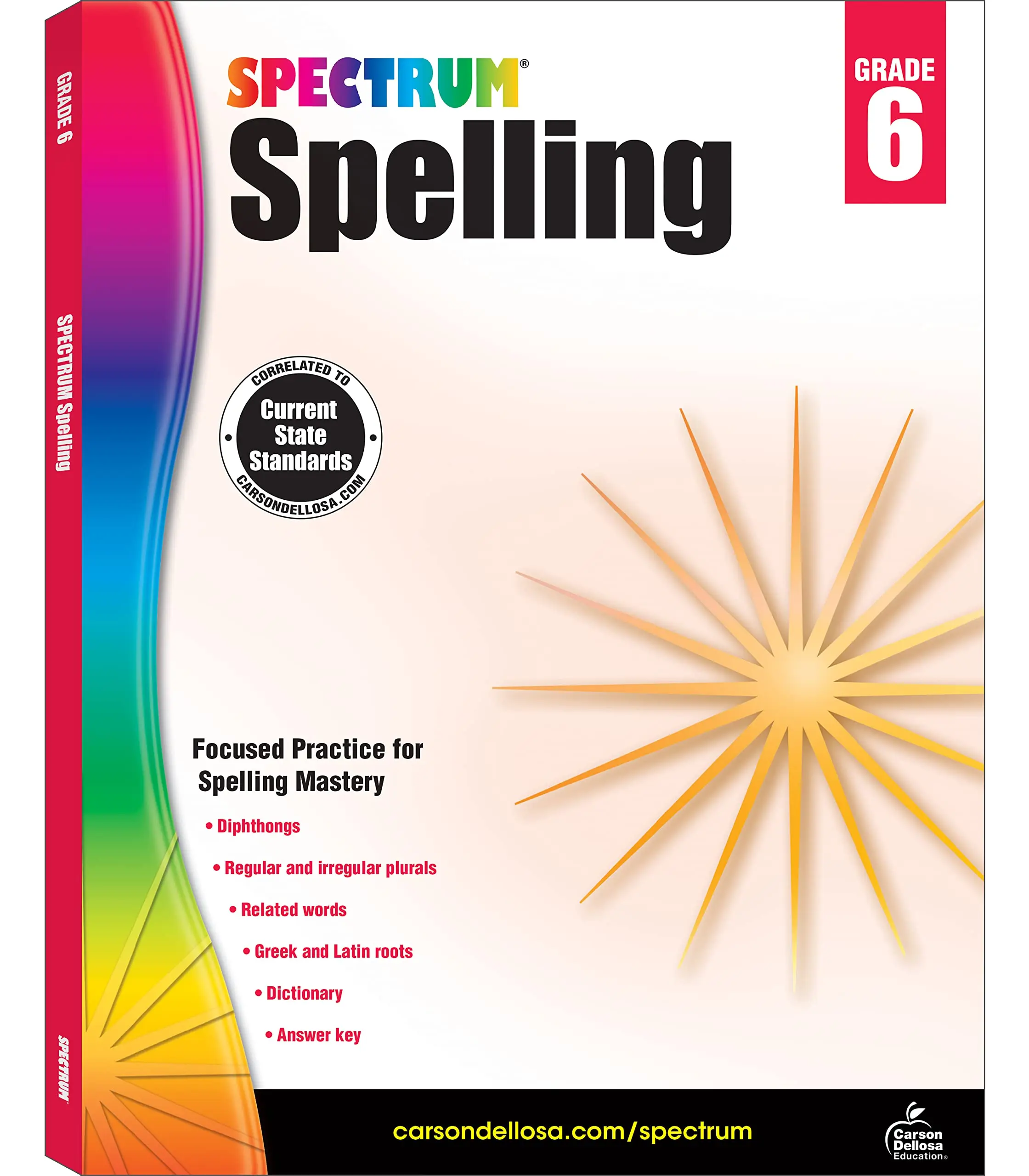 Spectrum Spelling, Grade 6: Volume 33 -- Spectrum - Paperback