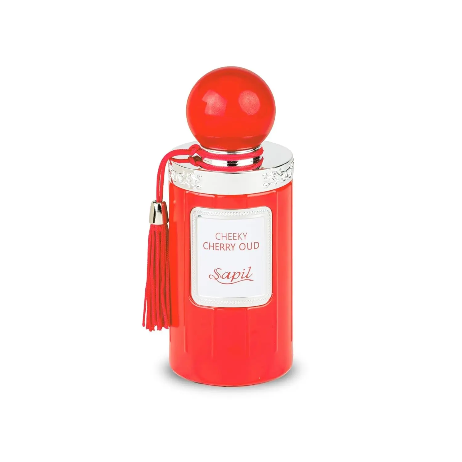 Sapil Cheeky Cheery Oud Unisex Perfume – Spicy Cherry, Rose & Oud Blend – Long-Lasting Arabic Niche Fragrance for Men & Women – Sweet & Warm Eau de Parfum – 3.4 oz
