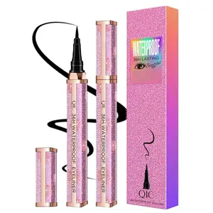 Easilydays Liquid Eye Pencil Starry Eyeliner, 36H Waterproof Black Hyper Easy Eyeliner Pen Precision Felt Eyeliner, Ultra-Fine Tip, Transfer Proof Long-Lasting Quick-Dry Smooth (#01 Dream Purple) Lipliner Makeup Cosmetic