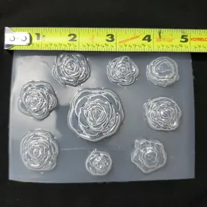 Mini Roses Themed Plastic Mold