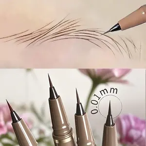 Waterproof Liquid Eyeliner Pen Ultra-Fine Tip, Sweat-Resistant Easy Control, Long-Lasting Makeup for Women, Perfect for Swimming