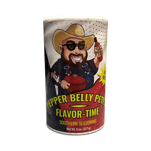 Pepper Belly Pete's Flavor-Time Southern Seasoning