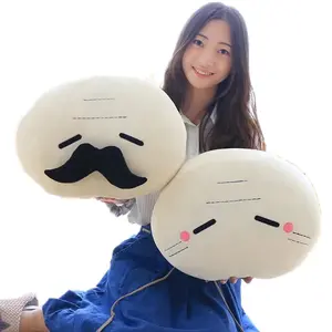 Cartoon plush toy family set, pillow, grab-machine doll, stuffed animal, anime merchandise