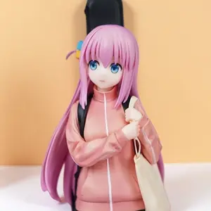 Cute 19cm PVC Anime Figure, PVC Action Figures, School Uniform Kawaii Girl Standee, Computer Case Decor, Gift for Boys, No Choking Hazard