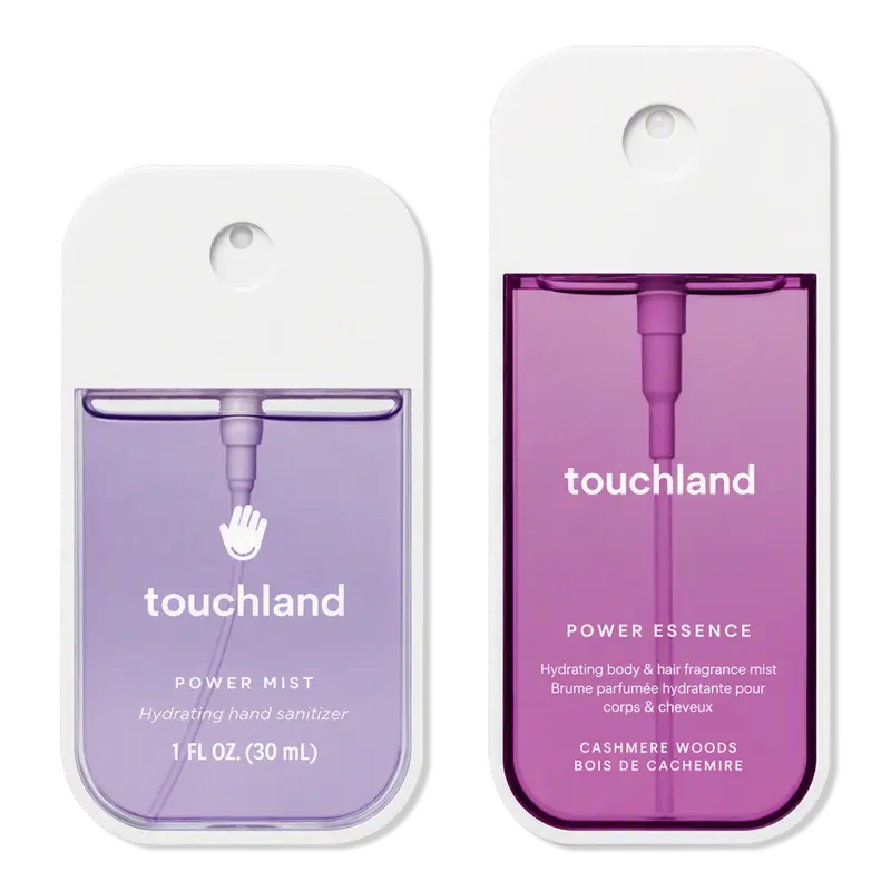 Touchland Hair And Body Mist + Sanitizer Perfect Pair Bundle