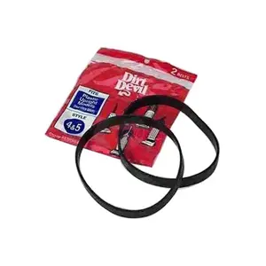 212 MAIN Universal Fit Vacuum Belt, Dirt Devil Style 4-5 Belt Pack of 2