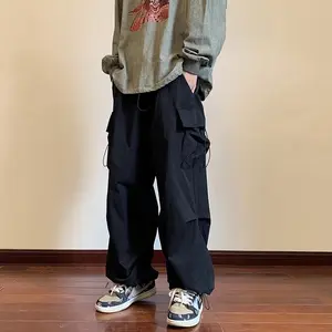 Men’s cargo streetwear pants loose baggy