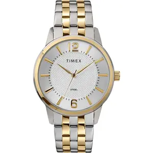 Timex Mens Dress Analog Stainless Steel Mens Watch TW2T59900-2