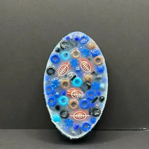 Football Silicone Picky Fidget toy - Skin Picking Tool for Stress Relief and Relaxation, ADHD fidget toy. anxiety fidgets adhd toy Soft Squishy Silicone Protector