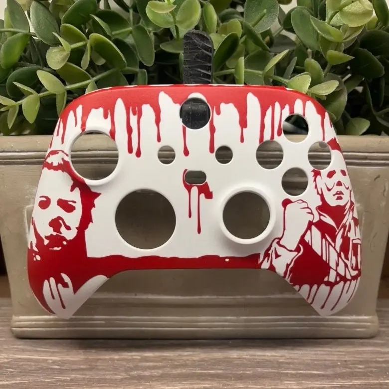 Custom Blood drip Horror Halloween Controller Shell for Xbox S/X Front Housing