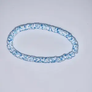 Blue and White Friendship Bracelet for Women - Fashion Accessory, Durable and Lightweight Material