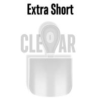 Short Sharp Square Toe Nail Tips