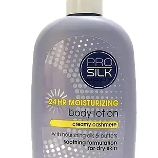 Pro Silk Body 24 HR Moisturizing Body Lotion Creamy Cashmere 12 FL OZ 354 mL Soothing Formula for Dry Skin