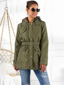 Transformable Three-in-One Hooded Jacket with Liner