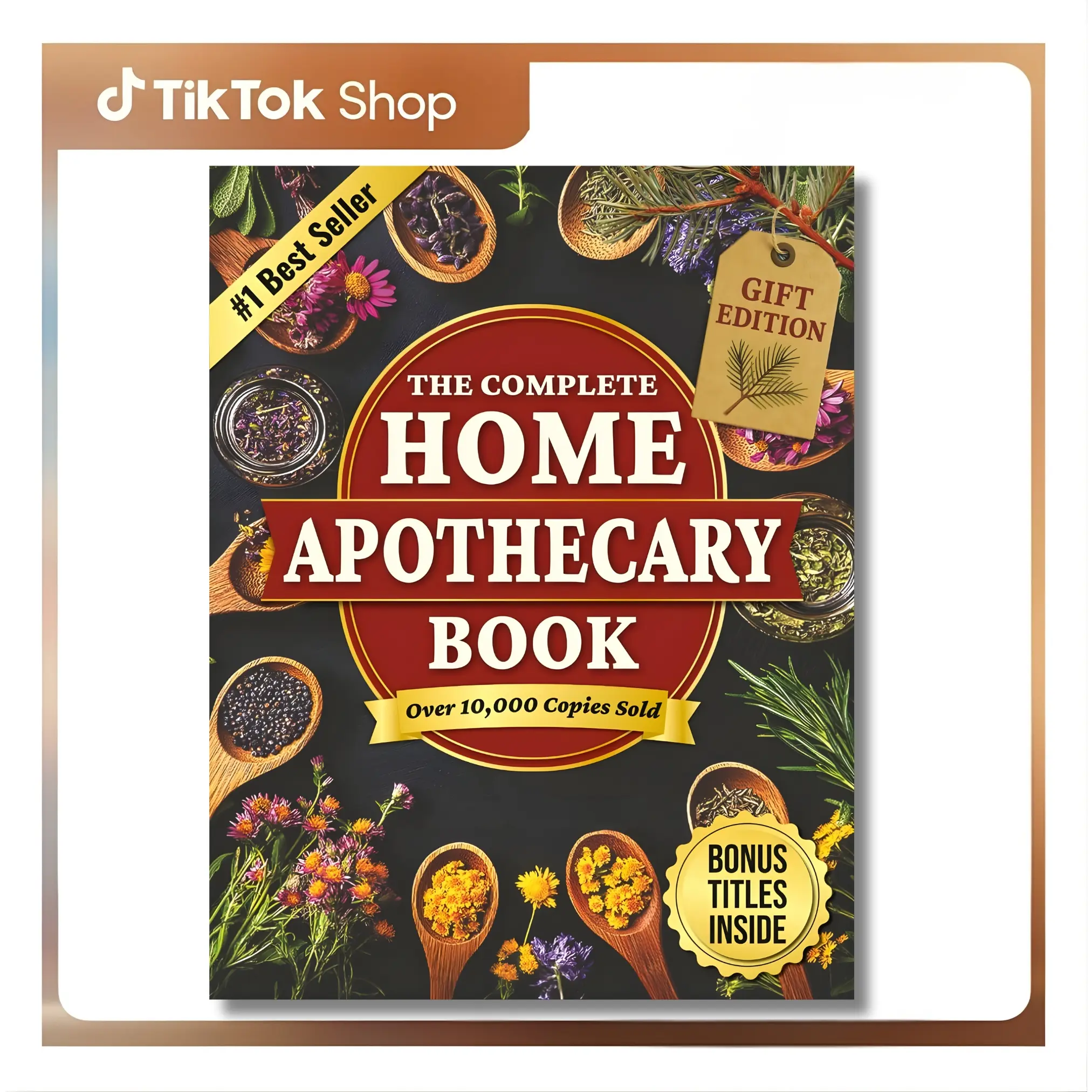 The Complete Home Apothecary Book: 401 Herbal Remedies & Blends With Healthy Ingredients for Pain Relief, Immunity Support & Sleep Enhancement (Literature & Art Novel)