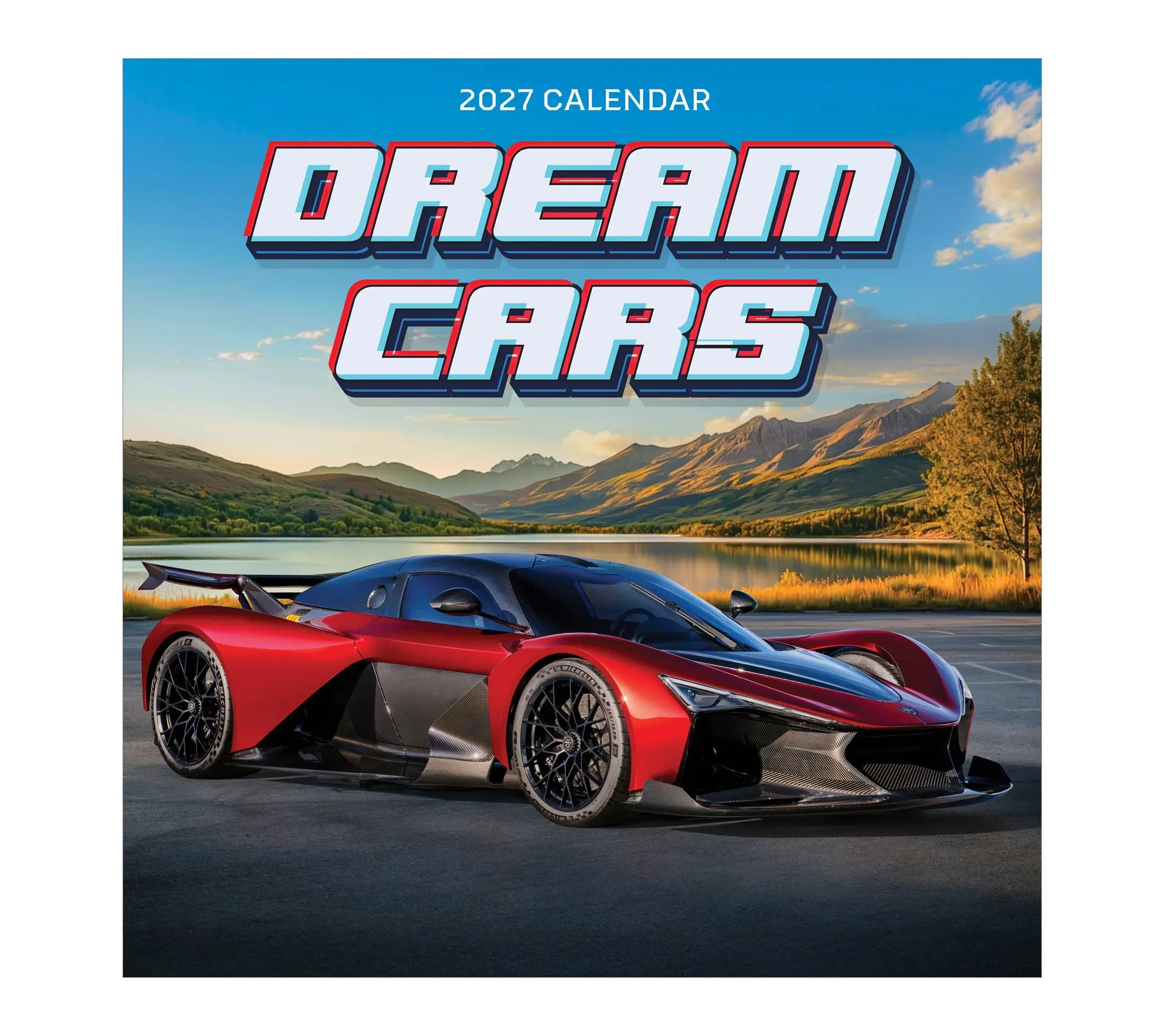 TF Publishing 2027 Dream Cars Wall Calendar TF Publishing 2027 Dream Cars Wall Calendar