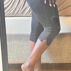 High-Waisted Split Cropped Tight Pants, Basic Casual Slimming Leggings for Daily Commute, Vacation Outing, Coffee Shop Visit & Fitness Wear, Womenswear, Bottom
