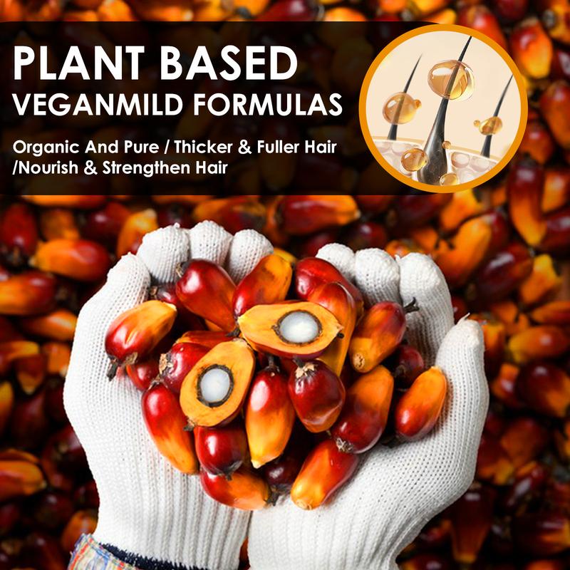 Batana Oil For Hair & Repair Natural Organic Formula Boost Thickness Nourish Dry Scalp  Hair Care Shiny Eliminates Split Ends for Men & Women