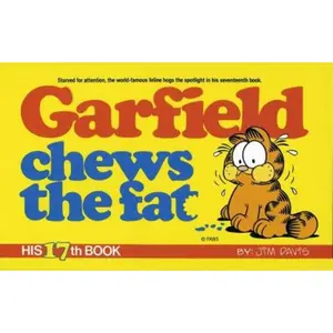 USED-Garfield Chews the Fat: His 17th Book by Jim Davis (Paperback)