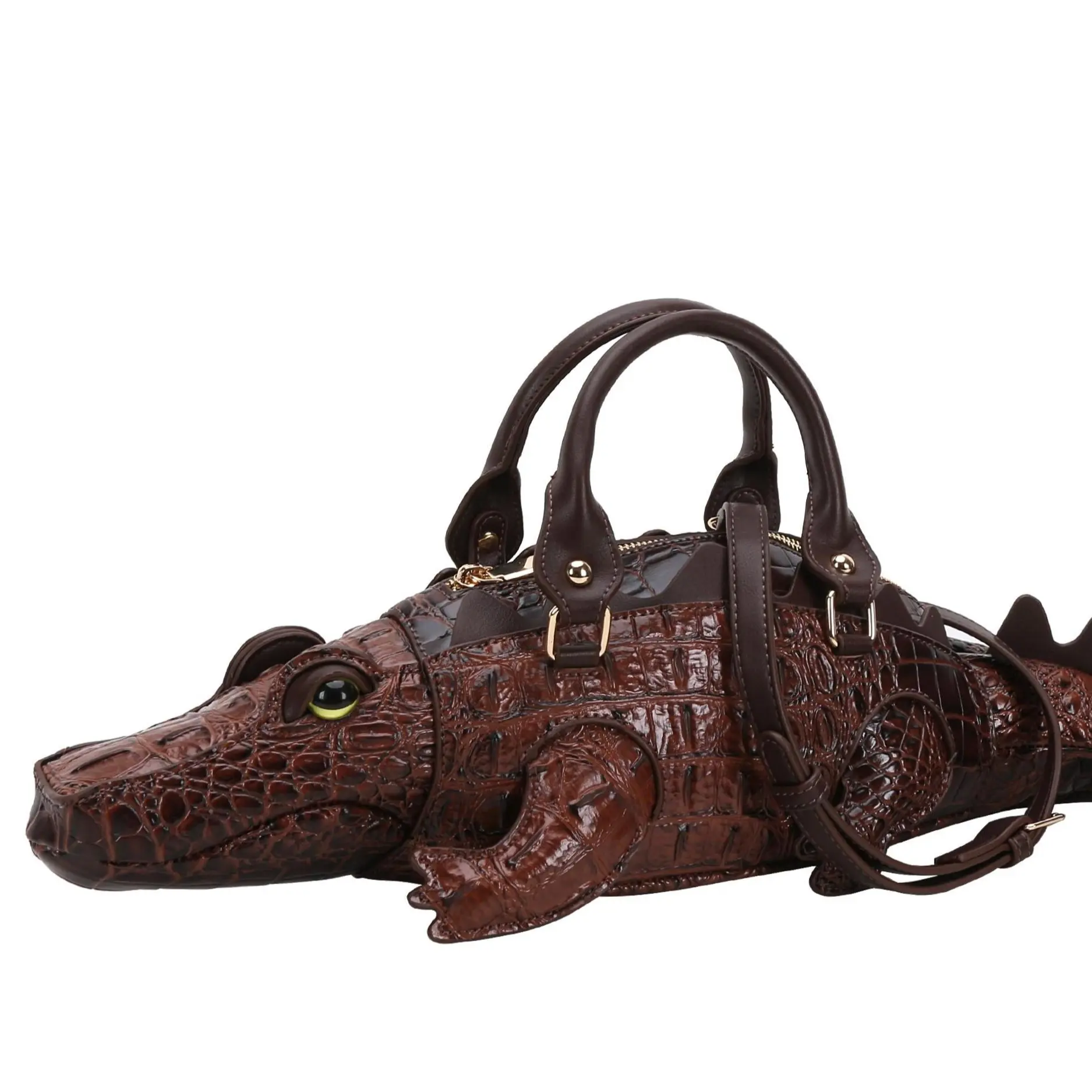 crocodile skin animal skin purse