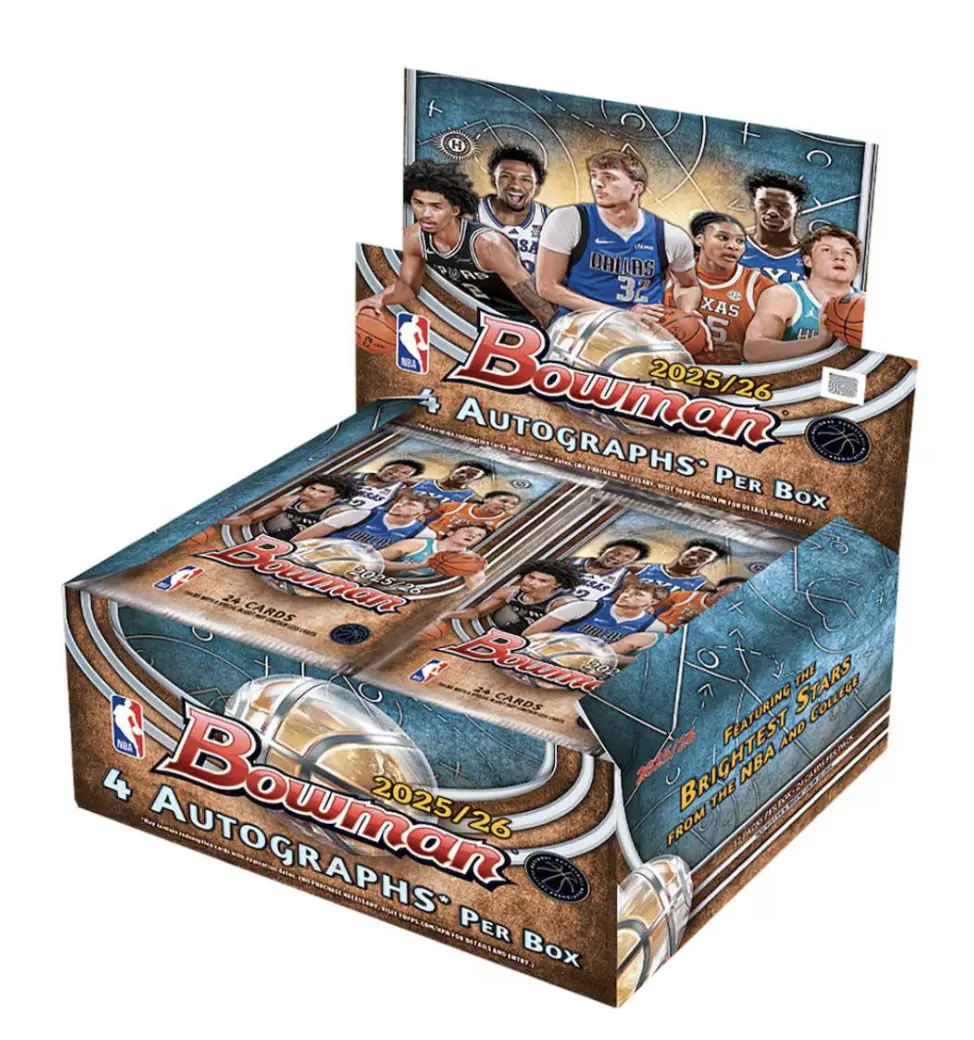 2025-26 Topps Bowman Basketball Hobby Jumbo Box