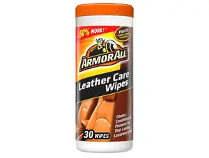 Armor All Interior Cleaner Leather Wipes | 30-Count