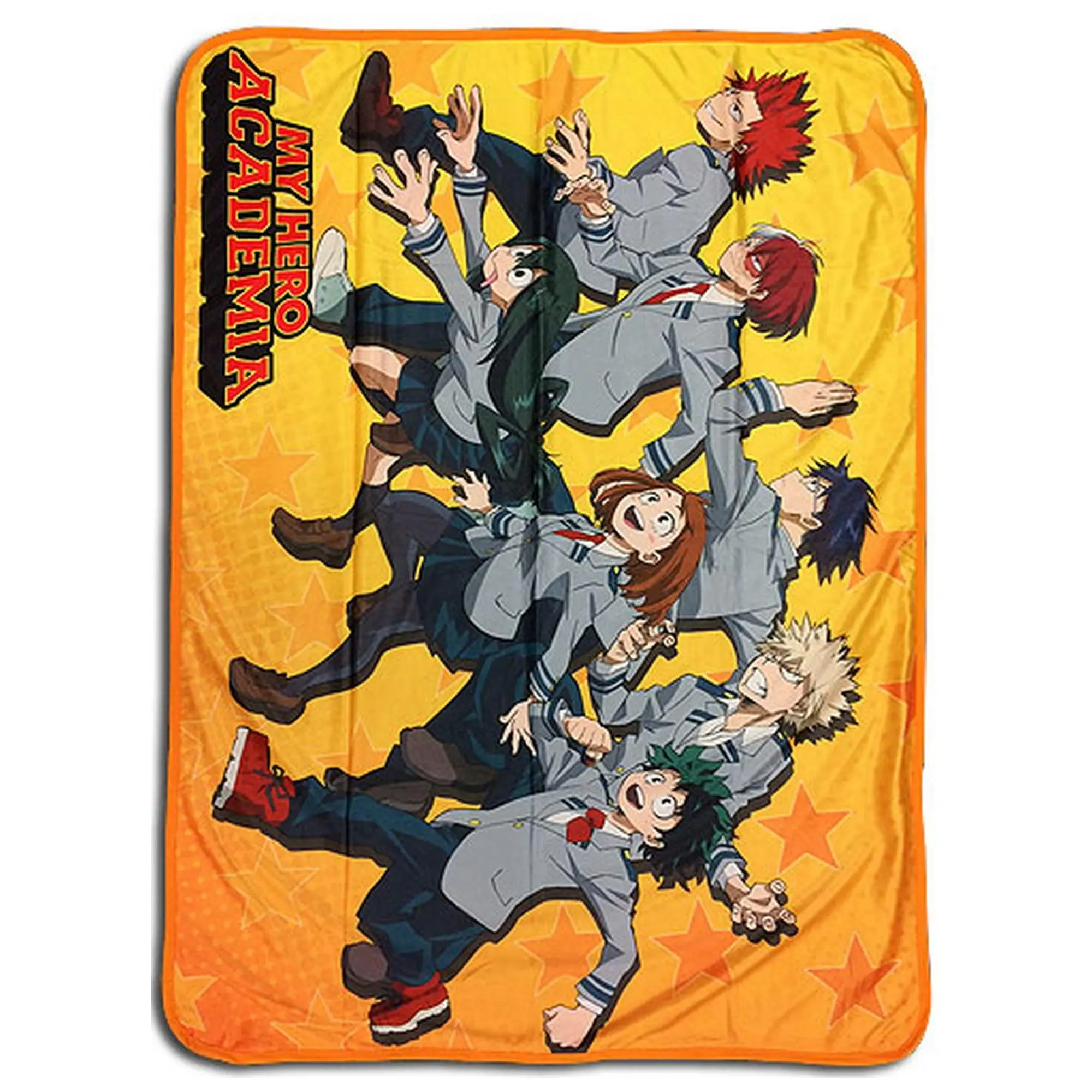 My Hero Academia - Group Run Sublimation Throw Blanket
