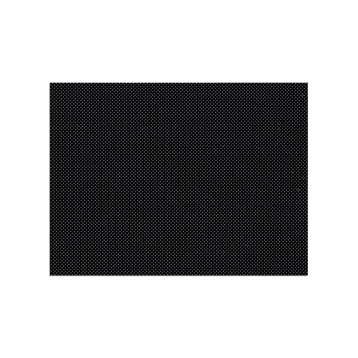 212 MAIN Small Animal Non-Stick Splint - 13% Micro Perforated, 18x24x0.08in, High Gloss Metallic Colors, Dominant Black & Transparent, Hygienic Properties