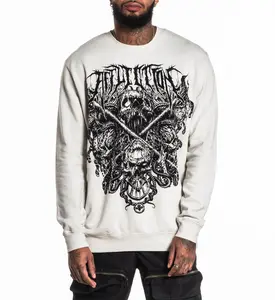 Affliction Men's Long Sleeve Shirt Desolate Carnage Sweater