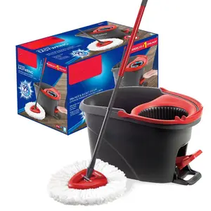 Maximize cleaning efficiency With Spin Mop & Bucket System 24N4Y30W