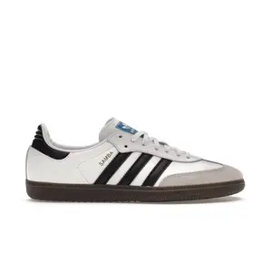 Adidas Samba OG Cloud White Core Black (GS) IE3675 Authentic Shoes Footwear Sneaker Trainer Comfortable Walking Fashion Trending Gift