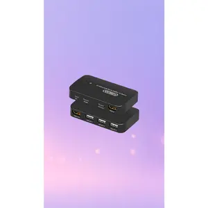 Type C HDMI KVM Switch For Phone And Computer Share One Monitor With Keyboard And Mouse
