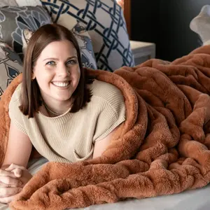Copper | Chic Collection | Minky Blanket