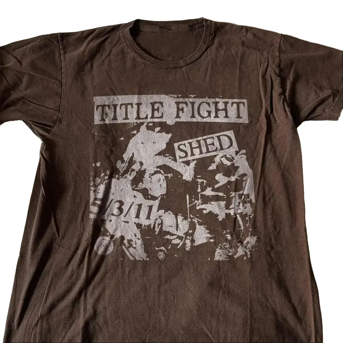 Title Fight Tee T Shirt Size S-5XL Cotton Men UR256 Shirt Made Using 100% US Cotton Design & Printed In The USA Menswear Top Streetwear - Casual, Tshirt