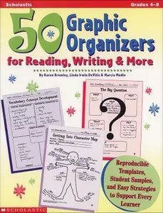 USED-50 Graphic Organizers for Reading, Writing & More: Reproducible Templates, Student Samples, and Easy Strategies to Support Every Learner by Modlo, Marcia (Paperback)
