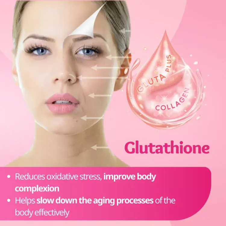Nature Made Glutathione Collagen Glow Gummies with Vitamin C Zinc & Biotin  Hydrolyzed Peptides for Health 60 Strawberry Flavor Gummies 30 Days Supply  Natural Fitness Dietary Edible