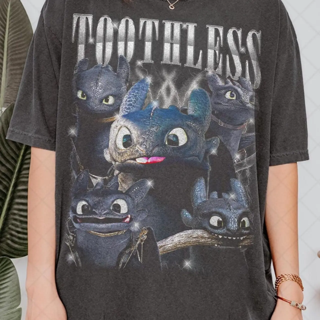 Toothless T-Shirt, How to Train Dragon Est 2010 Fan Tee T-Shirt, 90s Graphic Tee, Gift For Women and Man Unisex T-Shirt