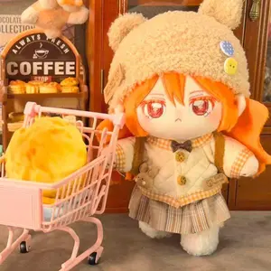 ENX Authentic 20cm/8-Inch BPA-Free Soft Cotton Doll & Merch Bundle, Cute Cartoon Creature Stuffed Toy for 12+ Years, Anime-Manga Doll Accessories with Multi-Options, Cartoon Creature Stuffed Toys