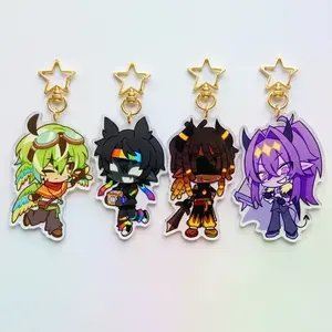 Unstable Universe MCYT YT Translucent Acrylic Keychain Kawaii Gifts, YT Portable Universe & Lifes - Kawaii, Cute Keyring Accessory, Fun Charm For Backpack Or Purse | High Quality and Customer Favorite Items