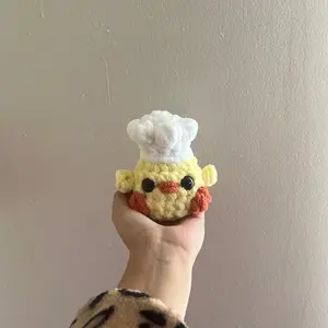 Chef chick crochet