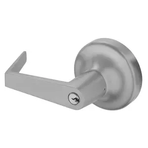 Yale AU446F689 Augusta Key-in-Lever Exit Device Trim - Classroom Rose, Aluminum Finish, ANSI/BHMA A156.3 Grade 1, ISO 9001 Certified