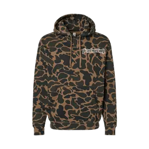Dirty Diesel Supply Duck Camo Hooded Camouflage Pullover Long Sleeve