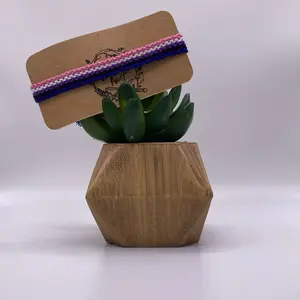 Genderfluid Thick Striped Pride Friendship Bracelet - High-Quality Cotton Embroidery Floss, Adjustable Sliding Knot, LGBTQ+ Support Fashion Accessory