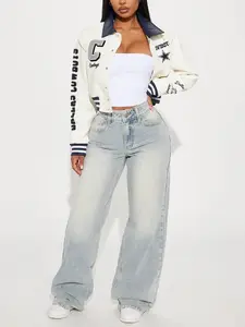 Tall Peace Of Mind Tinted Baggy Jeans - Light Wash