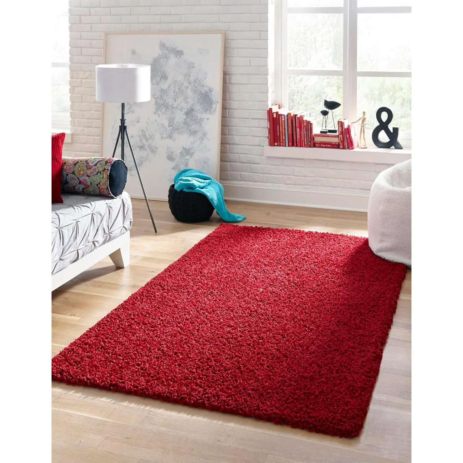 Rugs.com Solid Shag Rug