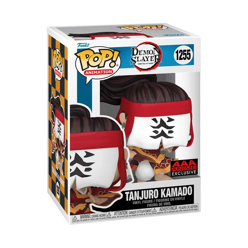 Funko Pop! Demon Slayer - Tanjuro Kamado #1255 Exclusive (Sticker may vary) Collectible Pop Vinyl Figure